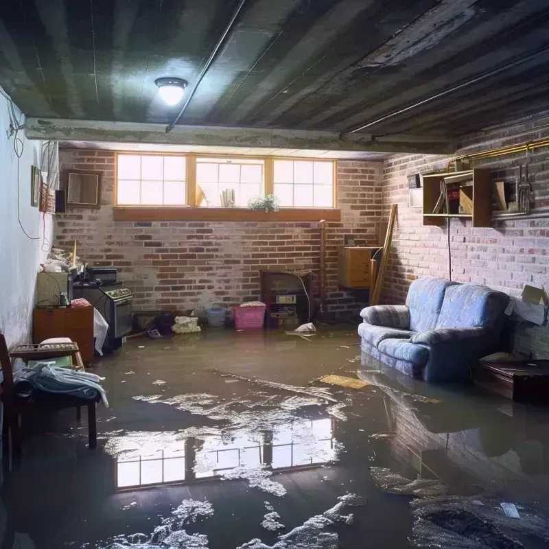 Flooded Basement Cleanup in Georgetown, CT